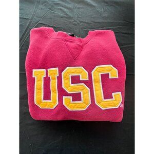 VTG USC Trojans Heritage Collection Presshrunk Sweatshirt Crewneck XL Red Yellow